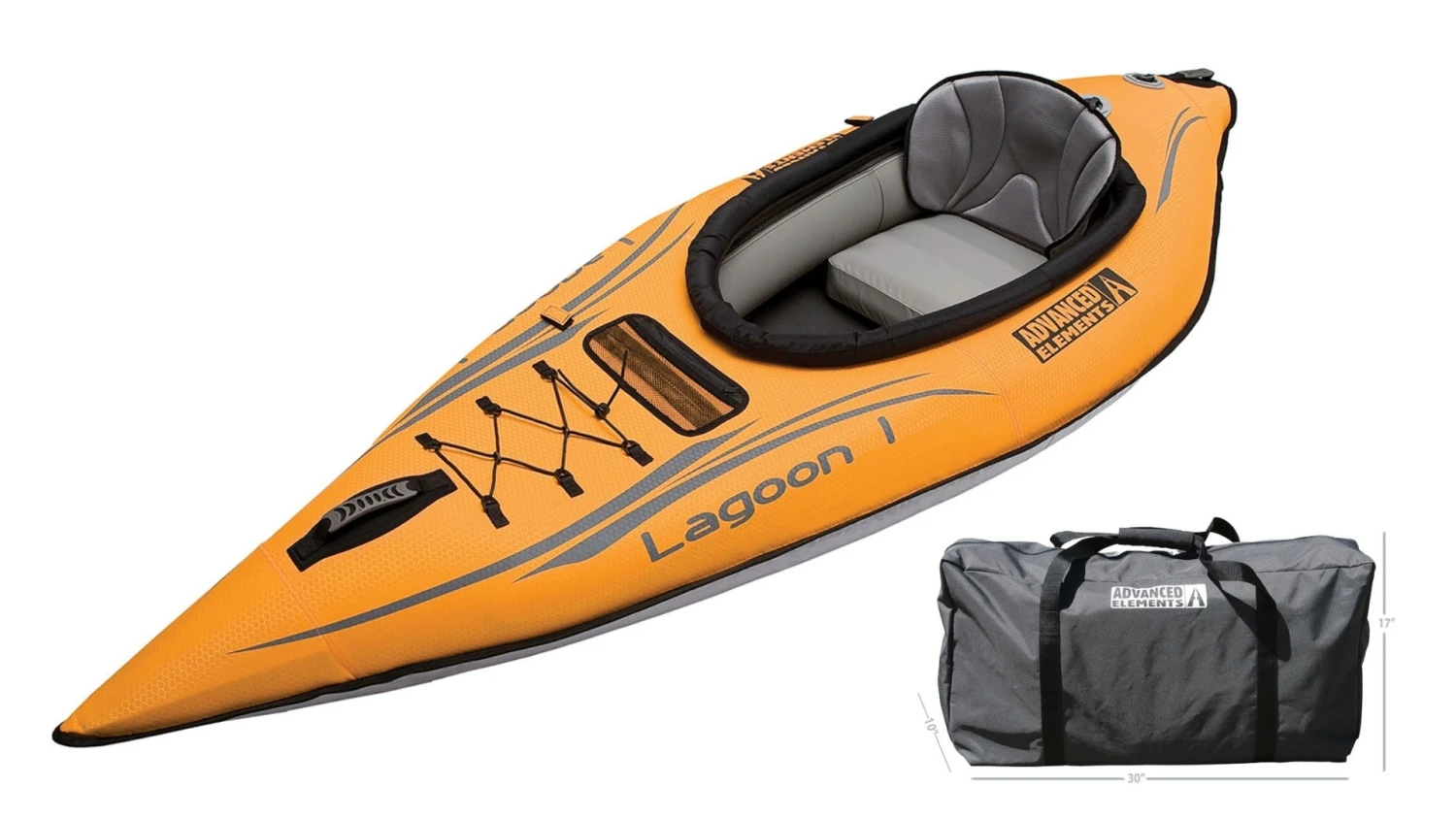 Pelican Sport Advanced Elements Inflatable Lagoon1™ Kayak 1 Pelican Sport Advanced Elements Inflatable Lagoon1™ Kayak
